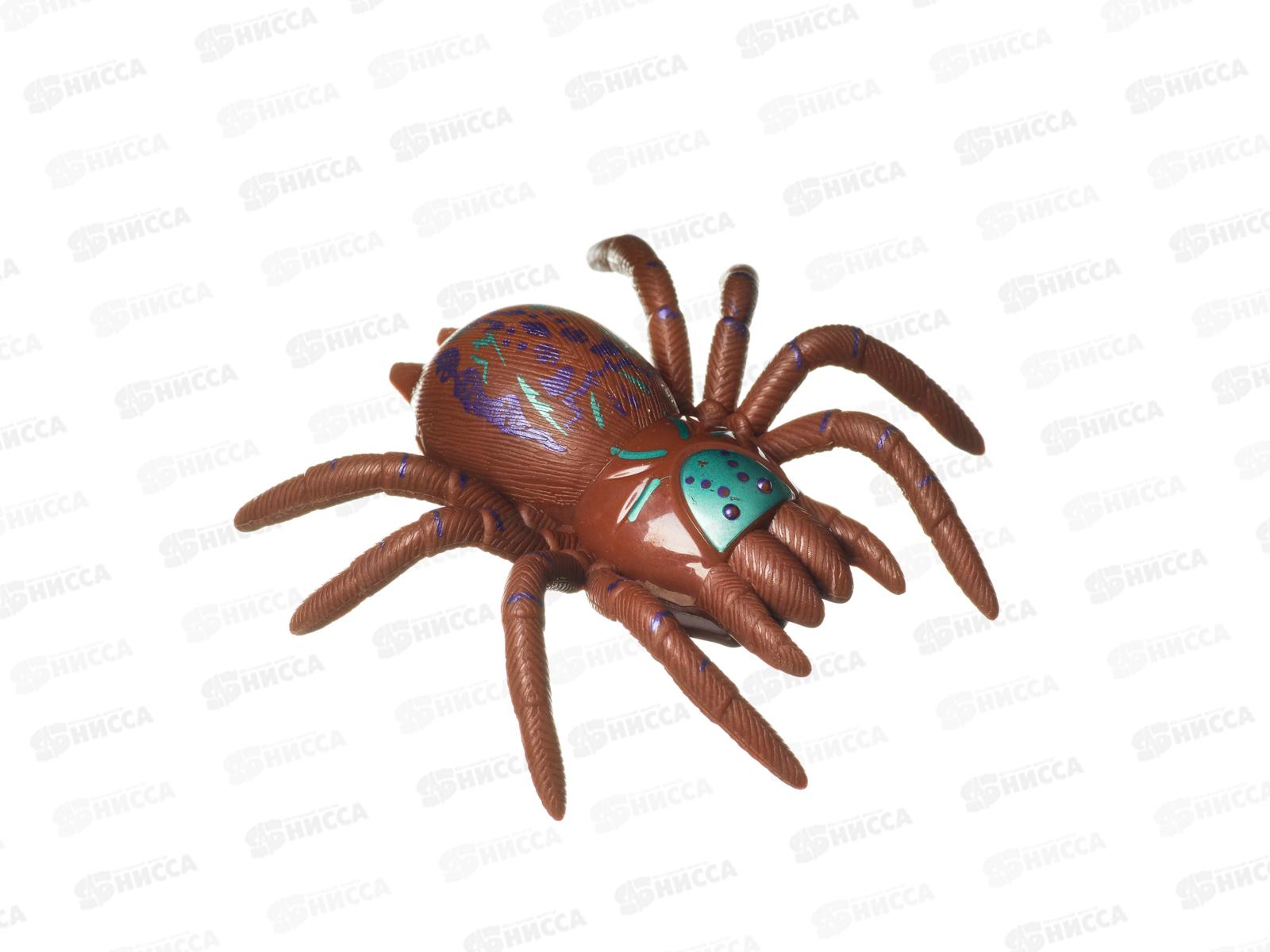 Чудики игрушка &quotПаук коричневый&quot сползает по стеклу ВВ4272