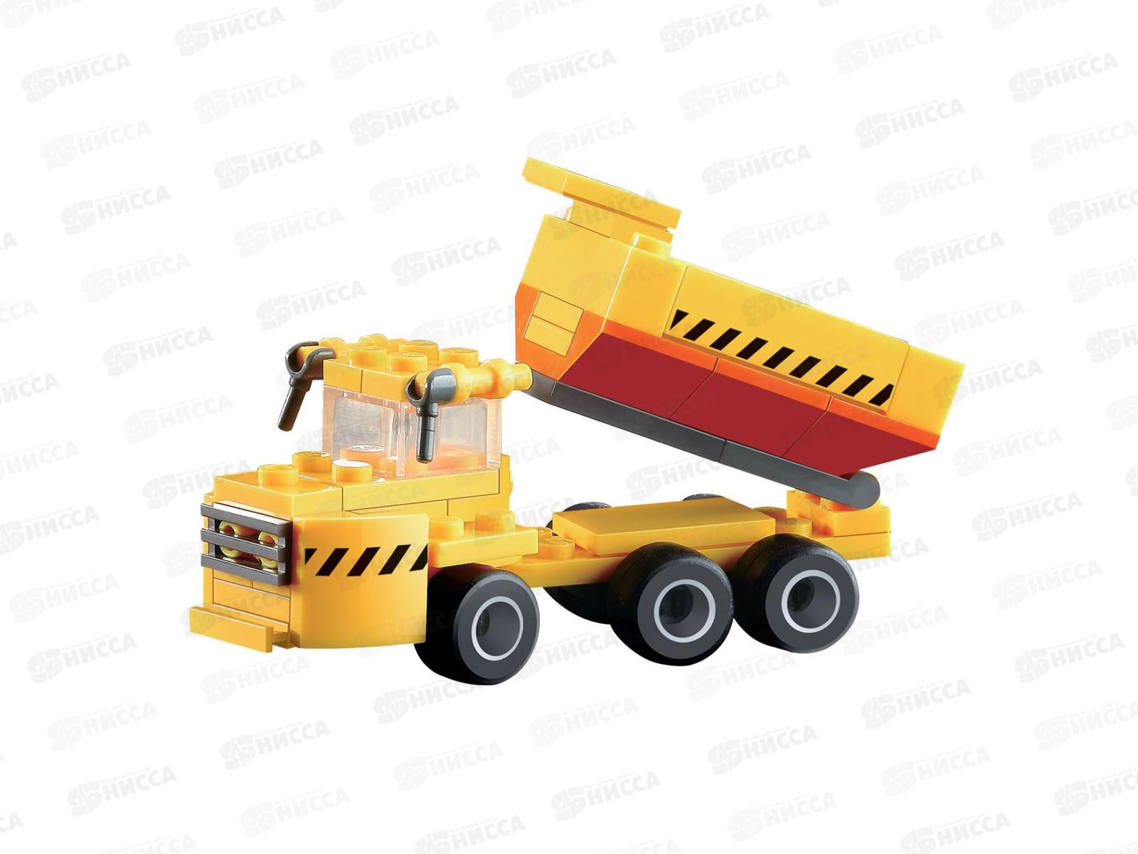 Конструктор Bondibon Стройка, Самосвал 59дет ВВ3649