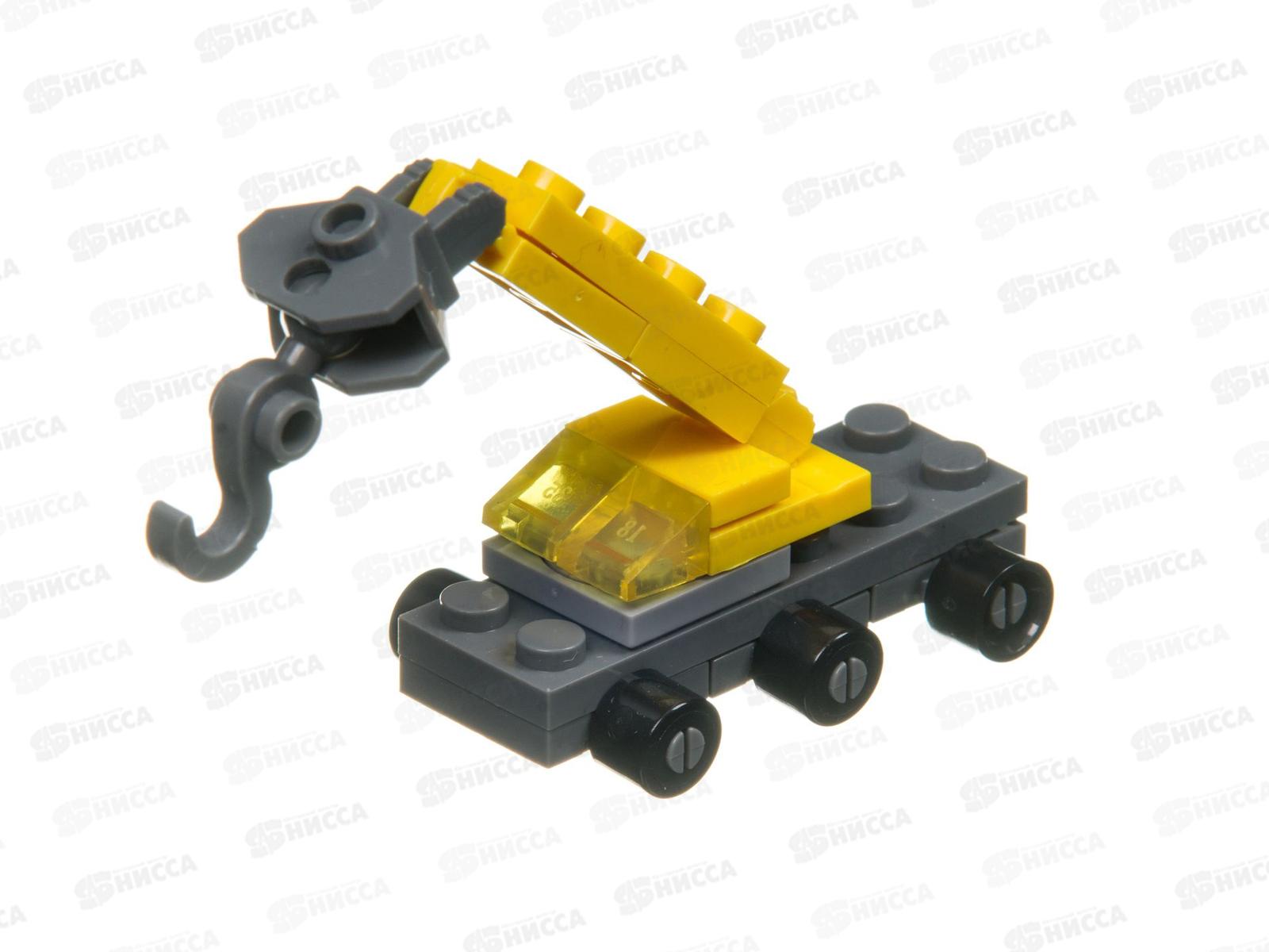 Конструктор Bondibon Стройка, Подъемный кран 22дет ВВ3655