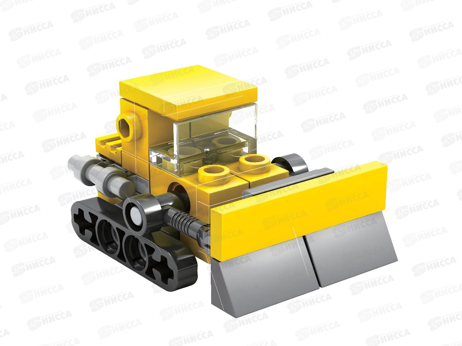 Конструктор Bondibon Стройка, Бульдозер 24дет ВВ3656