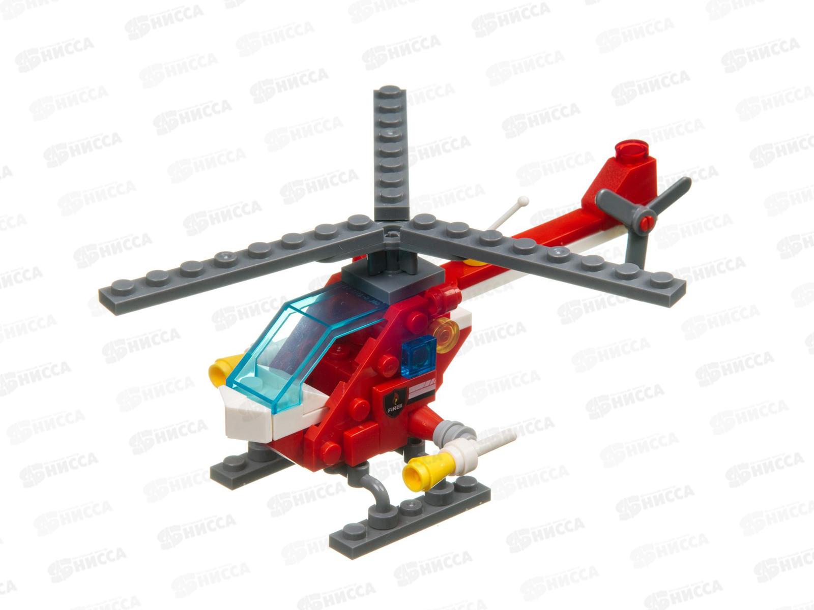 Конструктор Bondibon Пожарная служба, Вертолет 72дет ВВ3663
