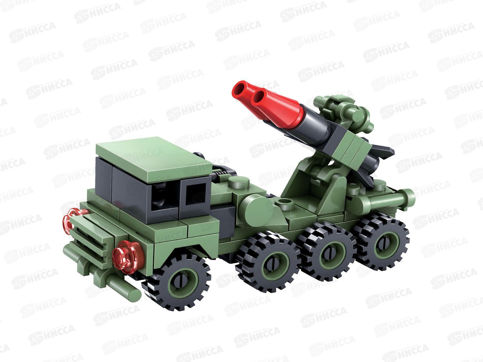 Конструктор Bondibon Военный Десант, Ракетница 73дет ВВ3674