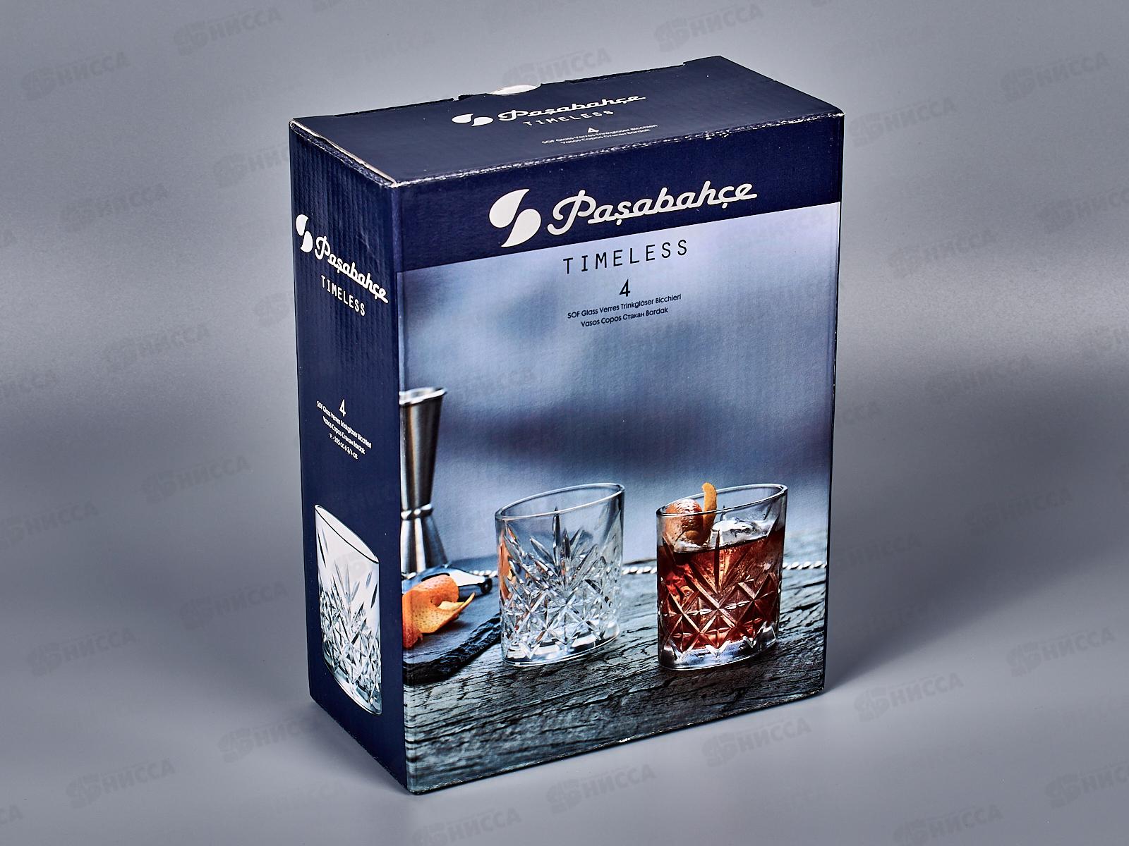 Набор стаканов Таймлесс 205мл 4штуки 52810B *6