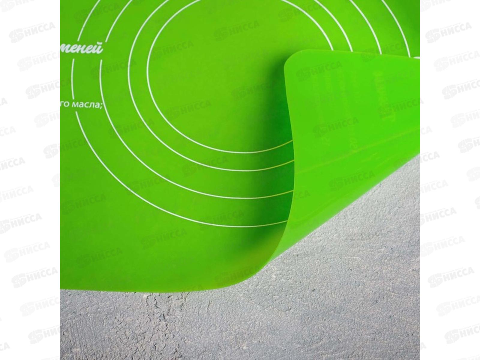 Коврик для выпечки Идеальное тесто 29*26см силиконовый 4679585