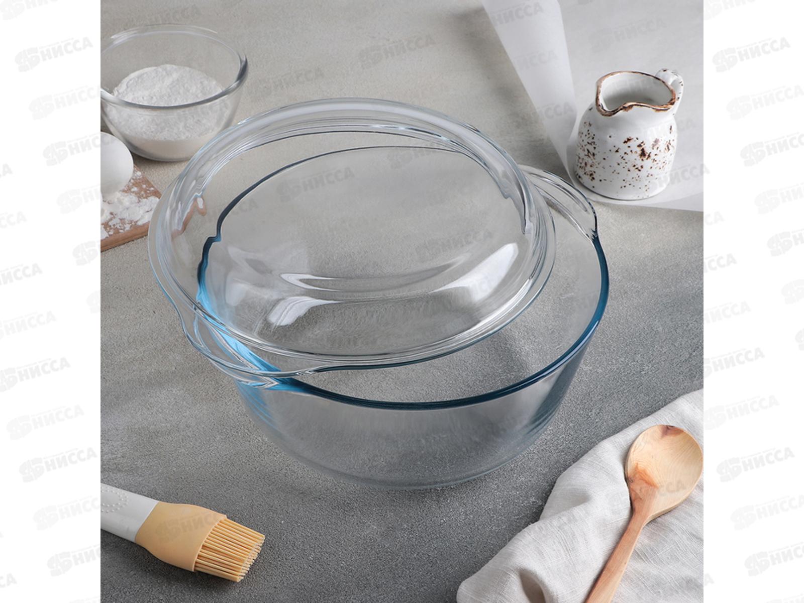 Посуда для СВЧ кастрюля с крышкой 3л 59013