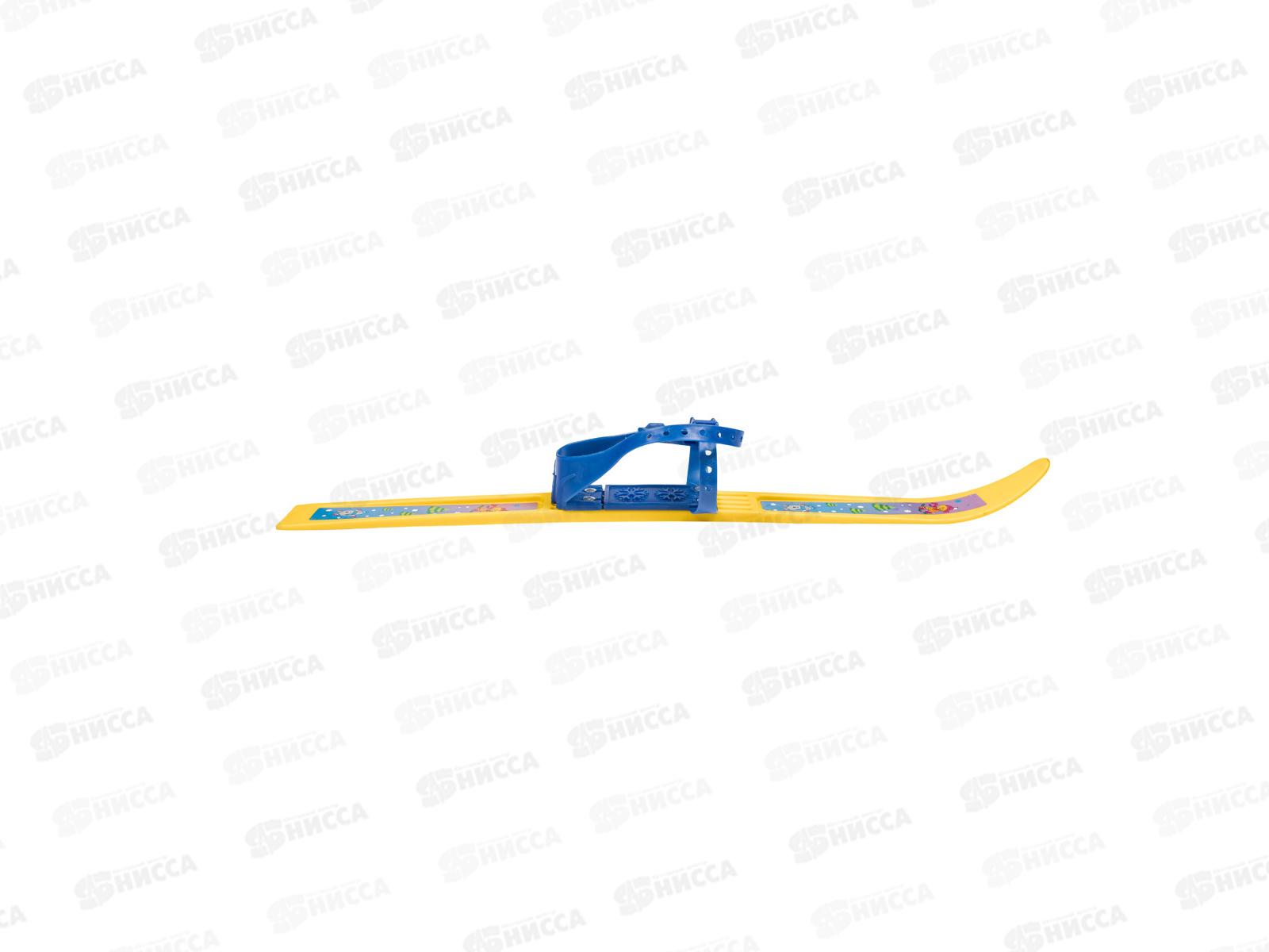 Лыжи мини &quotОлимпик-спорт&quot Мишки с палками, 66см 2-4 года в/с *12