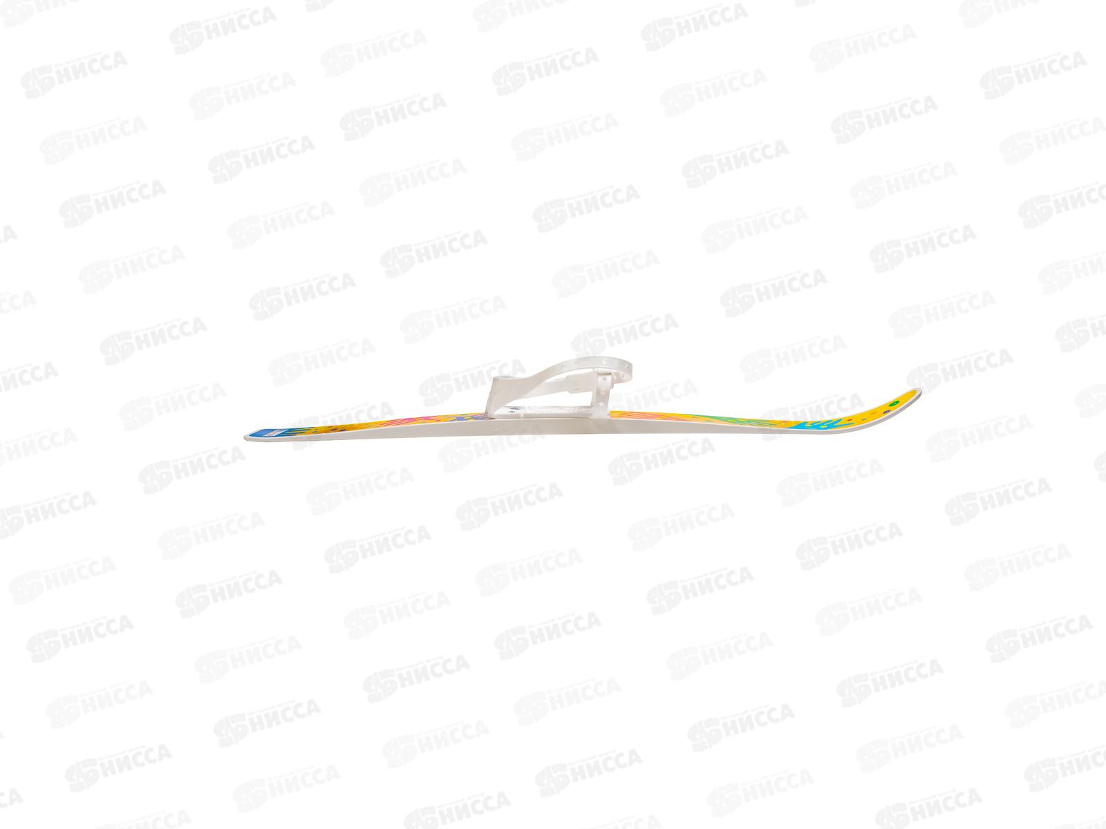 Лыжи мини &quotЛыжики пыжики&quot Ручки с палками 75/75см в/с *12