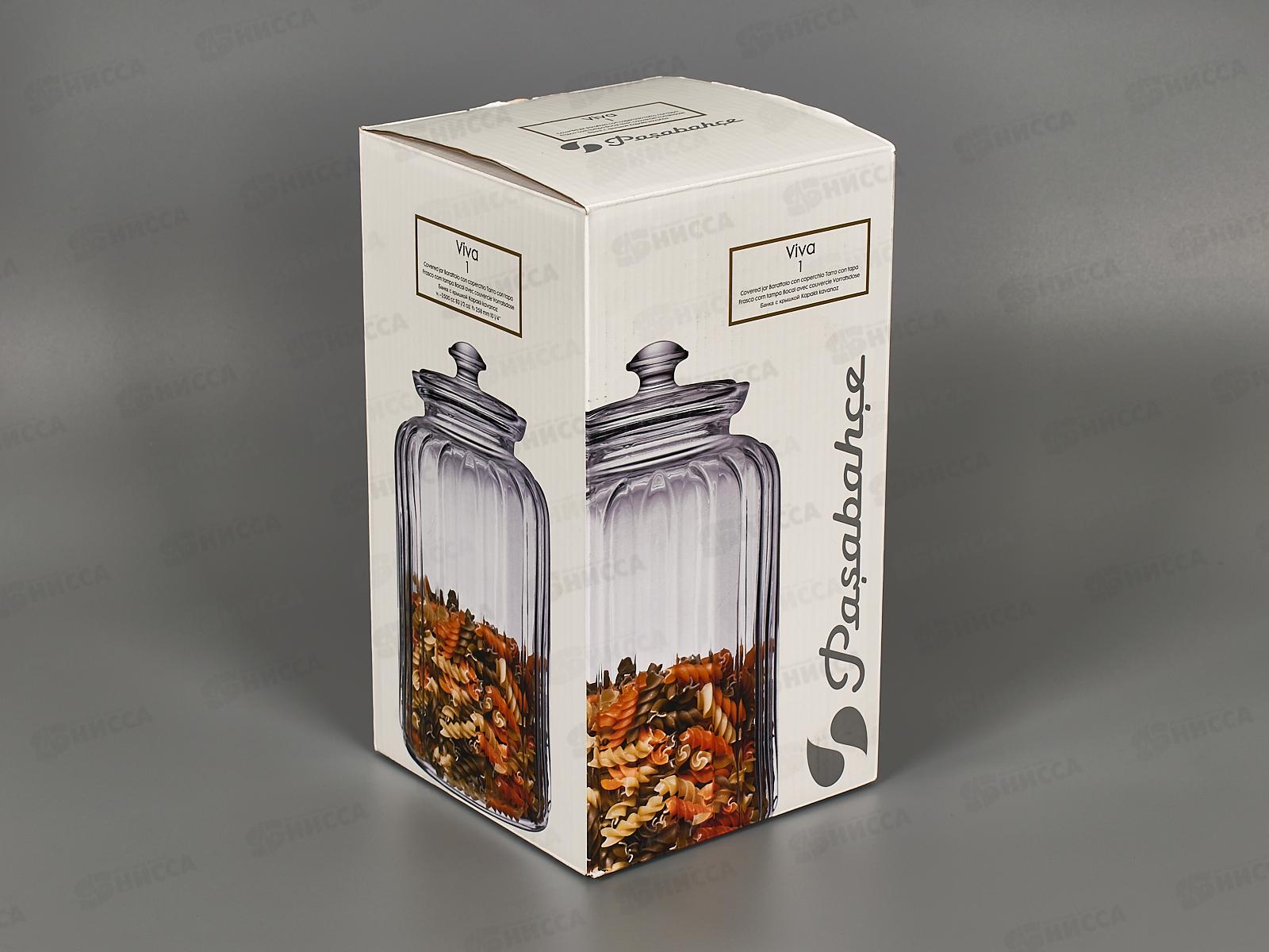 Банка Вива с крышкой 2500мл 96393