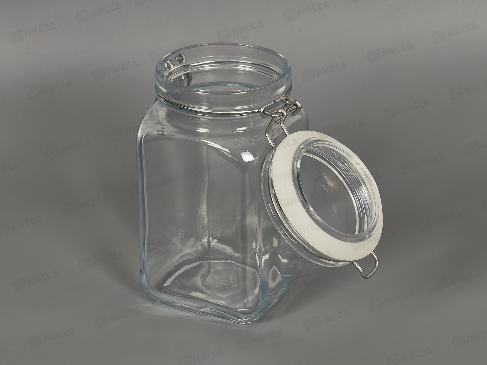 Банка для сыпучих проуктов KREMLIN 1,3л  с крышкой 97628 *6