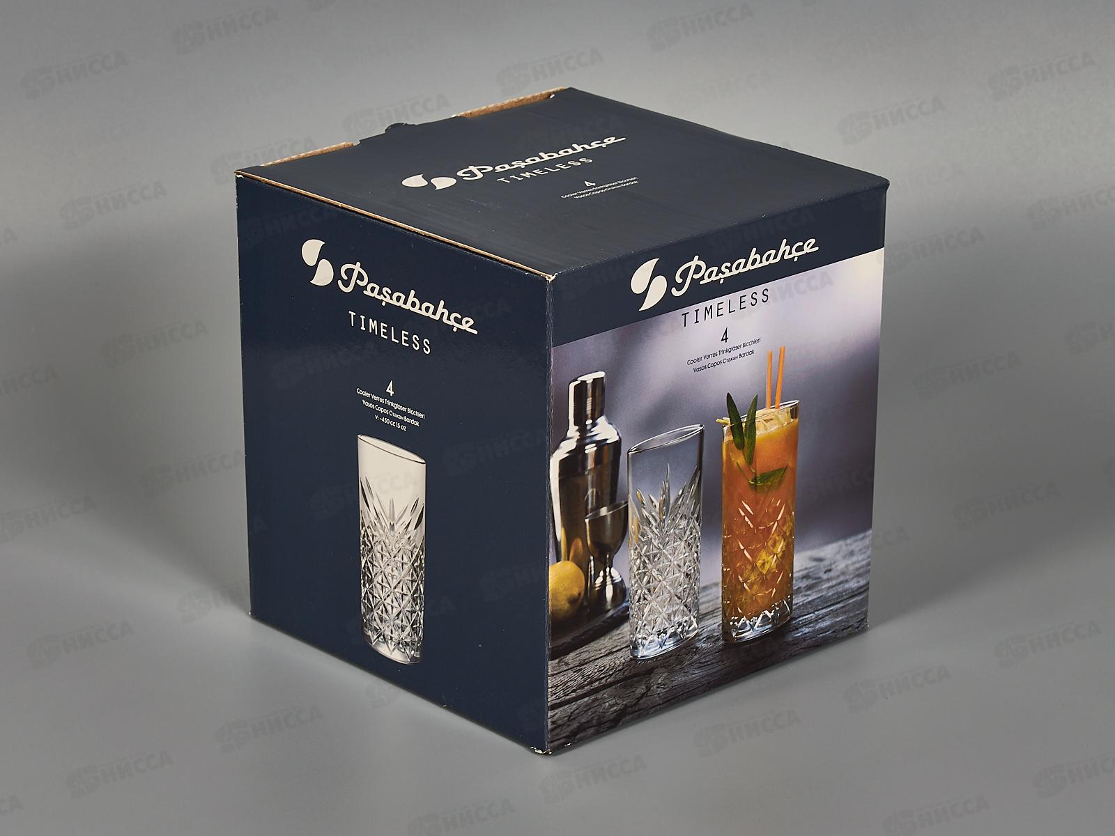 Набор стаканов Таймлесс 4штуки 450мл 52800