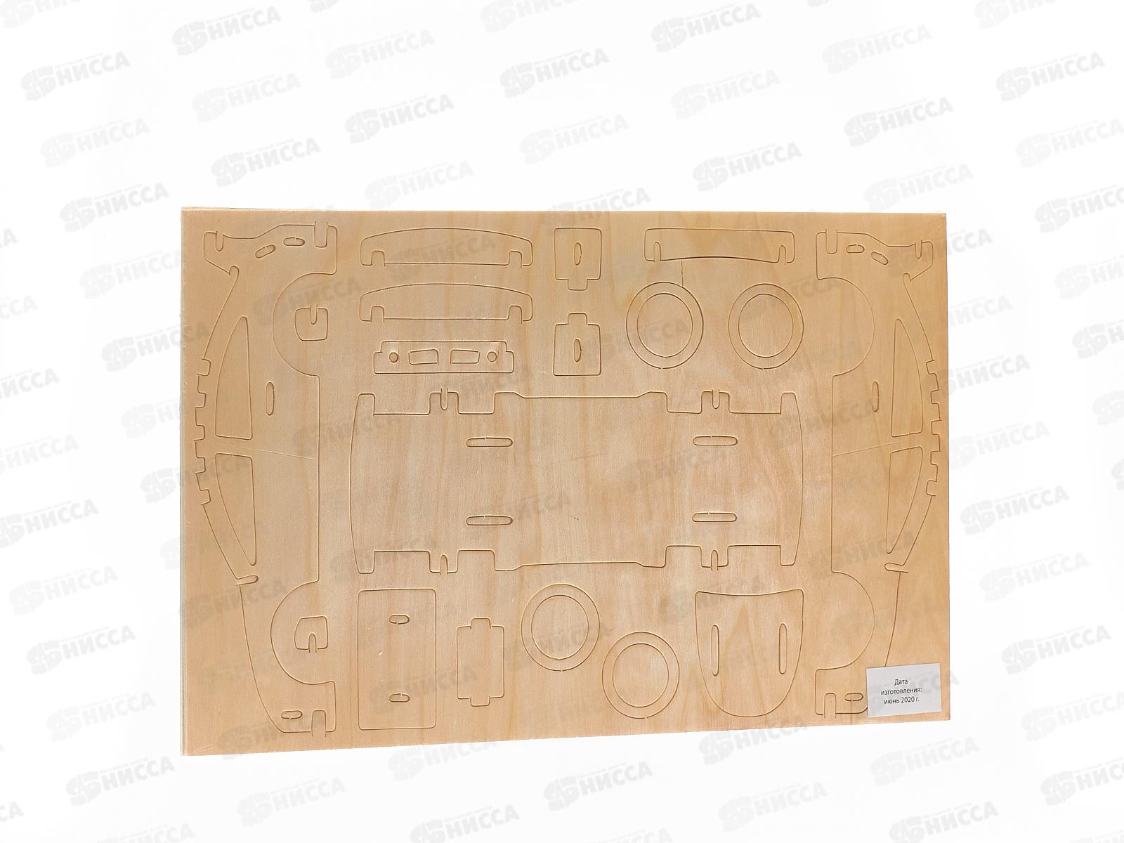 Сборная модель СМ-1010-А4 2 BIG. Спорткар, из дерева *30