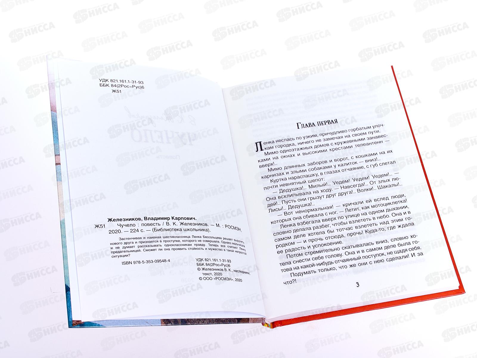 Книга Росмэн Железников В. Чучело 37864*20