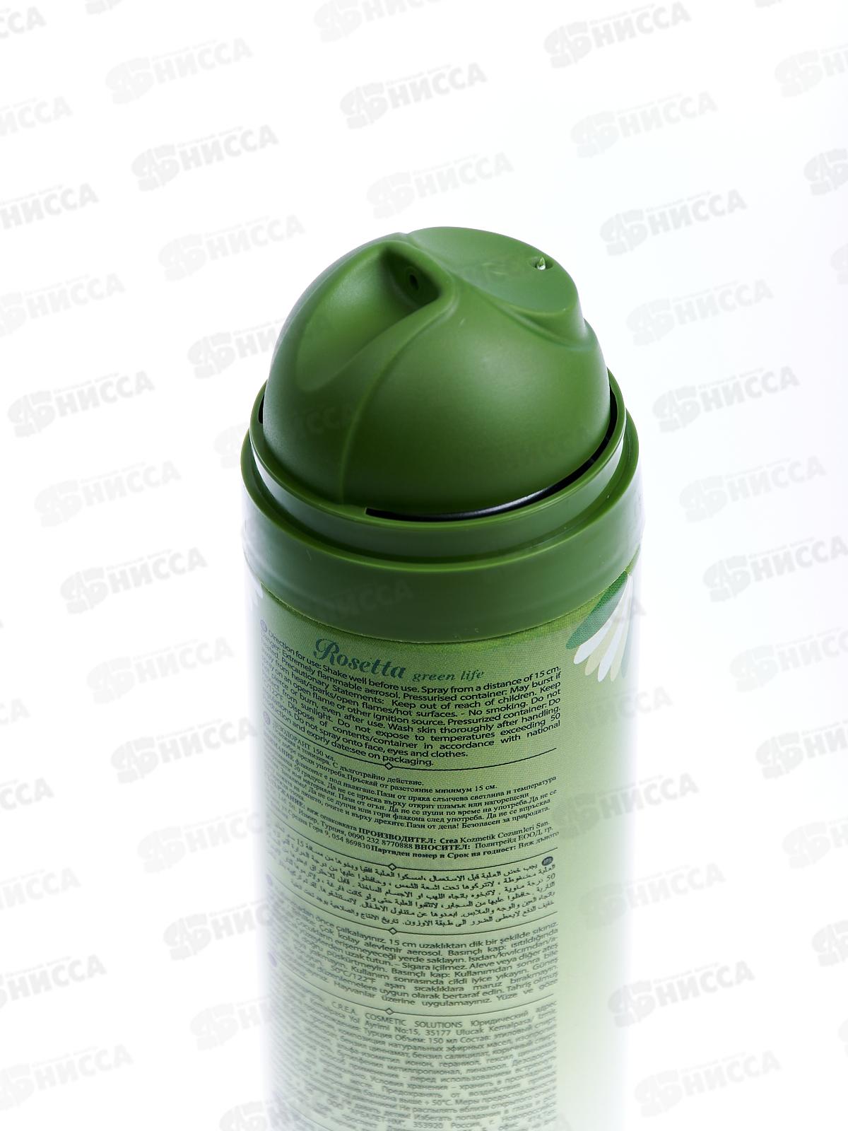 РОЗЕТТА дезодорант 150мл зеленая жизнь *24