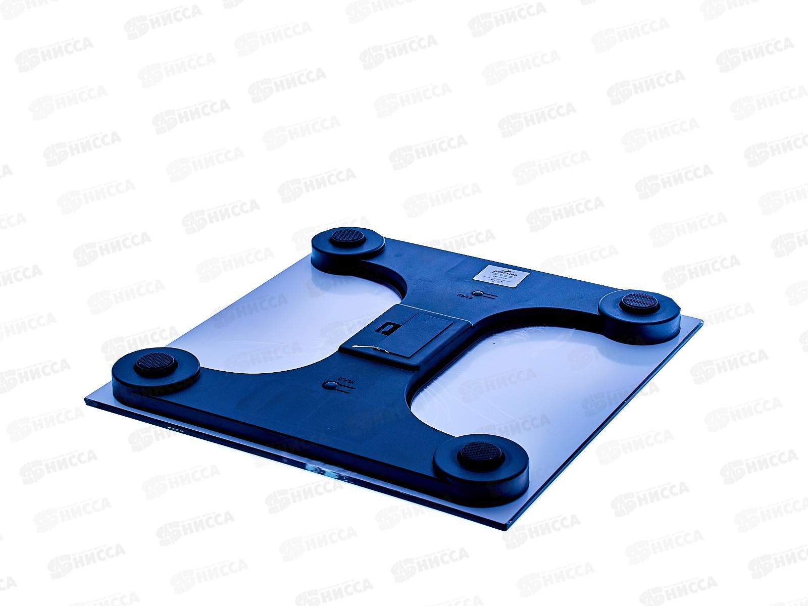 Весы  DO-3006С (180 кг)электронные (черный кот) Добрыня