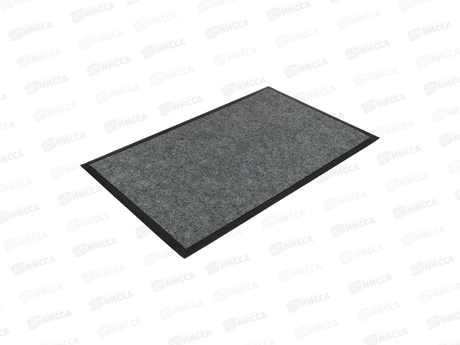 Коврик влаговпитывающий ребристый &quotTrip&quot 50*80см &quotVORTEX&quot серый 24192*10