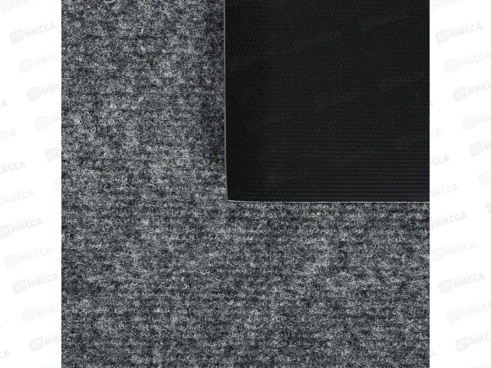 Коврик влаговпитывающий ребристый &quotTrip&quot 50*80см &quotVORTEX&quot серый 24192*10