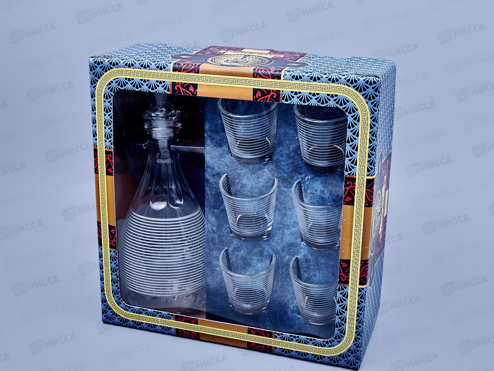 Набор для вина 7предметов 1231-Г Спираль