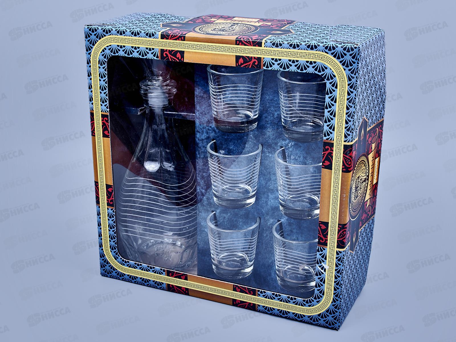 Набор для вина 7предметов 1231-Г Мираж