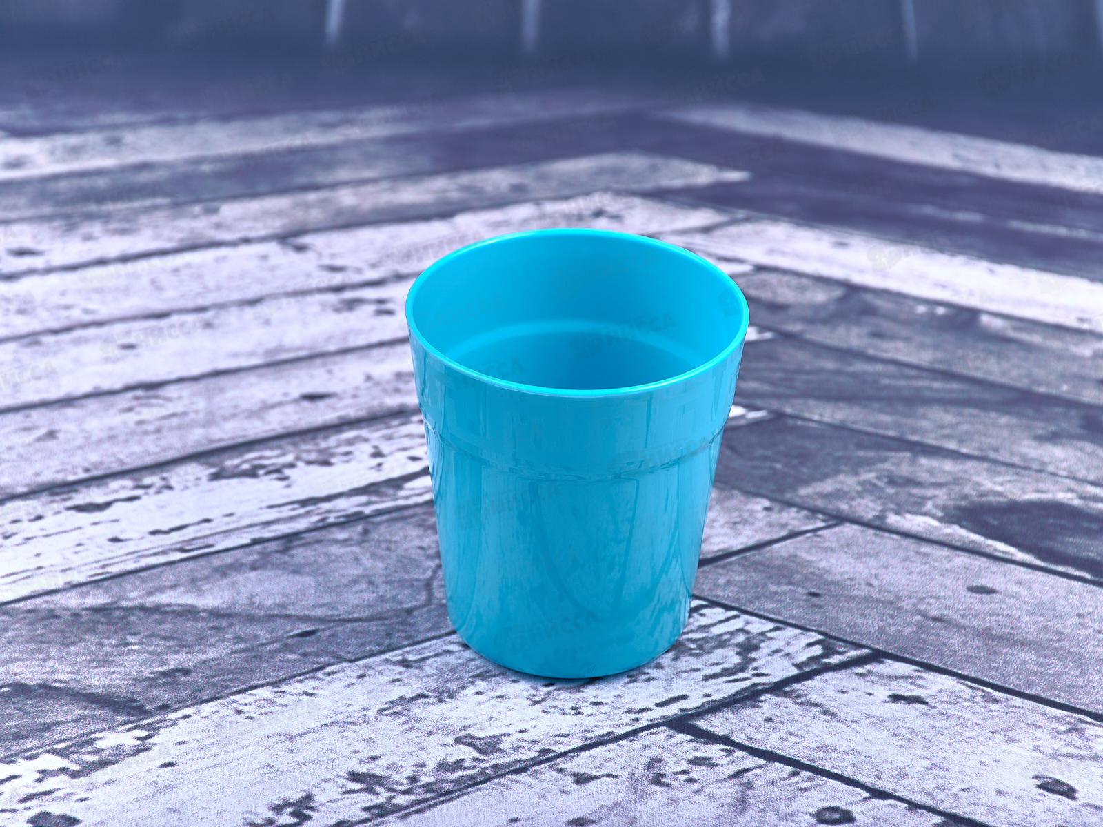 Набор стопок 6шт голубой ИНТ*36