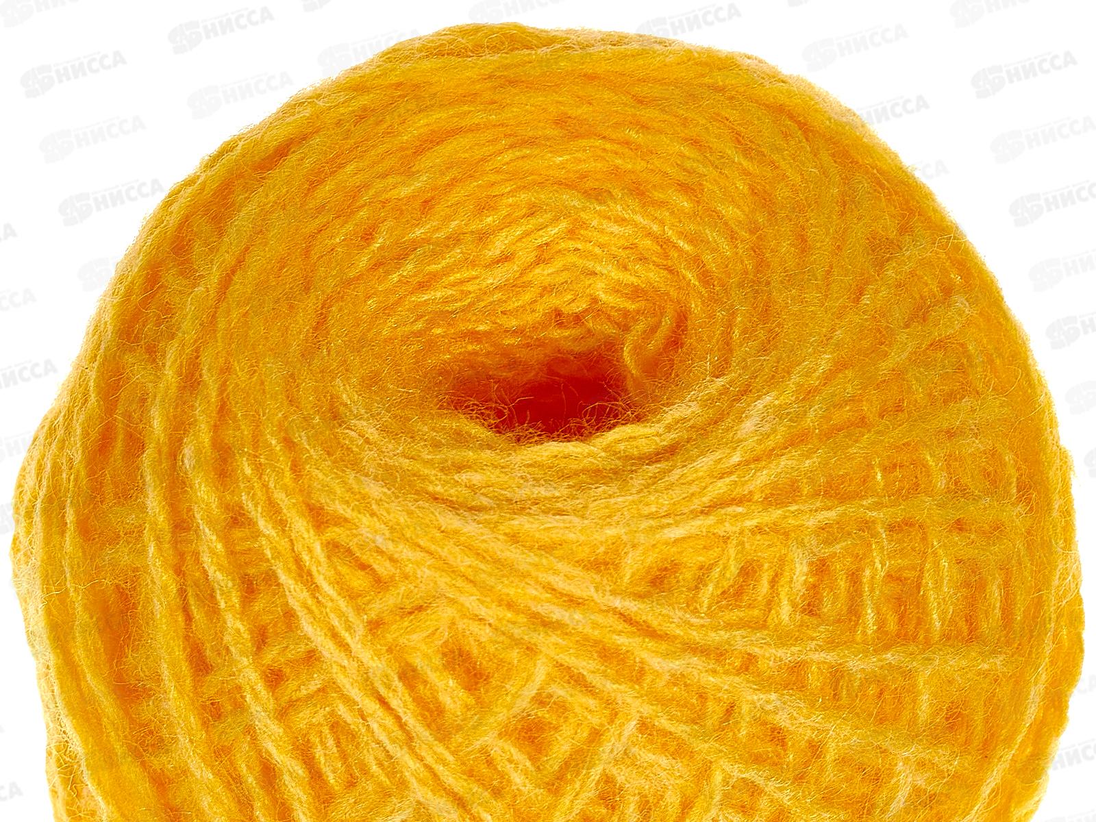 Пряжа 100% акрил 50гр130м (Желтый) 22 *10