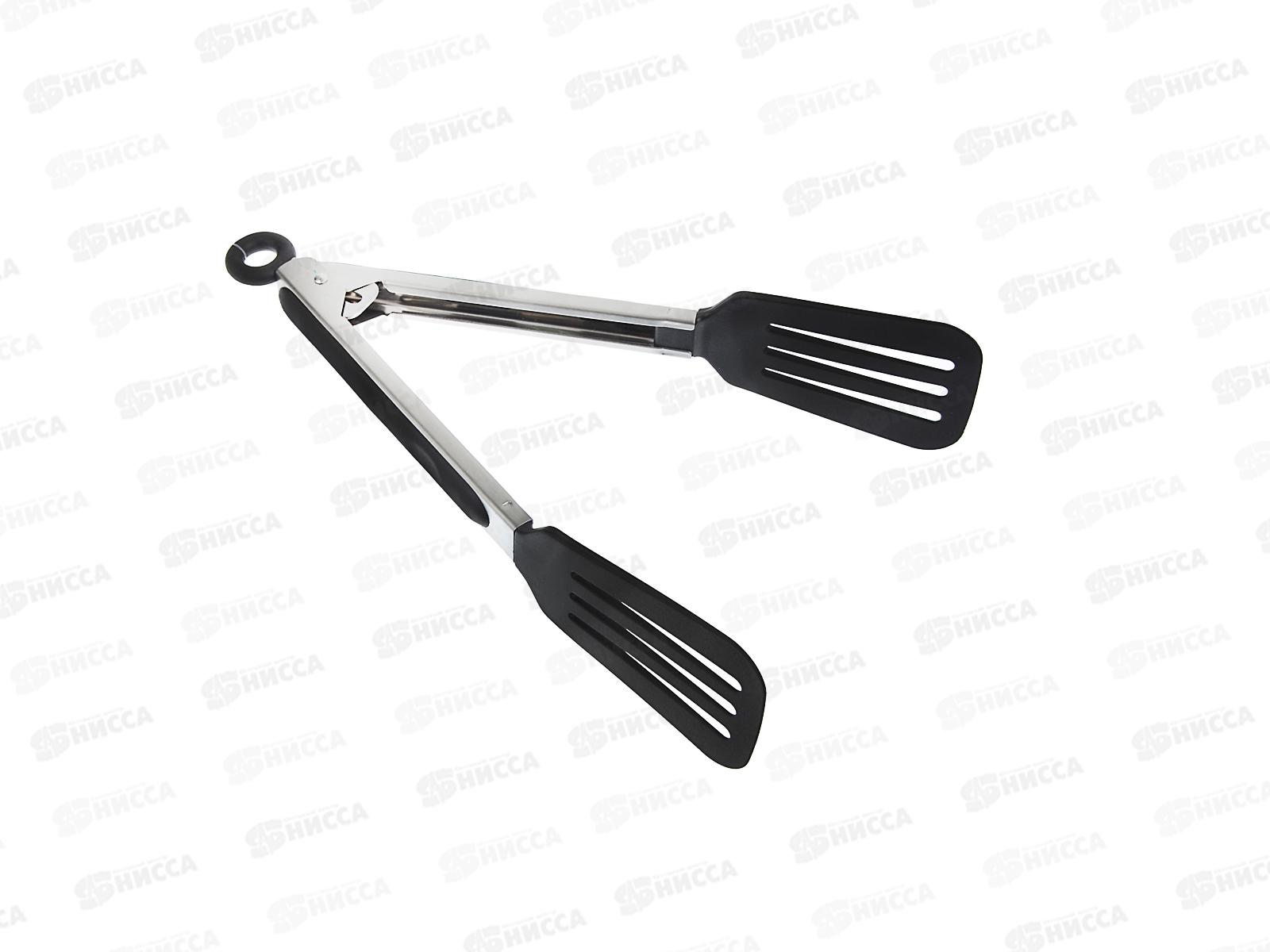 Щипцы-лопатка кухонные нейлоновые+нержавейка 25см 884-086 г