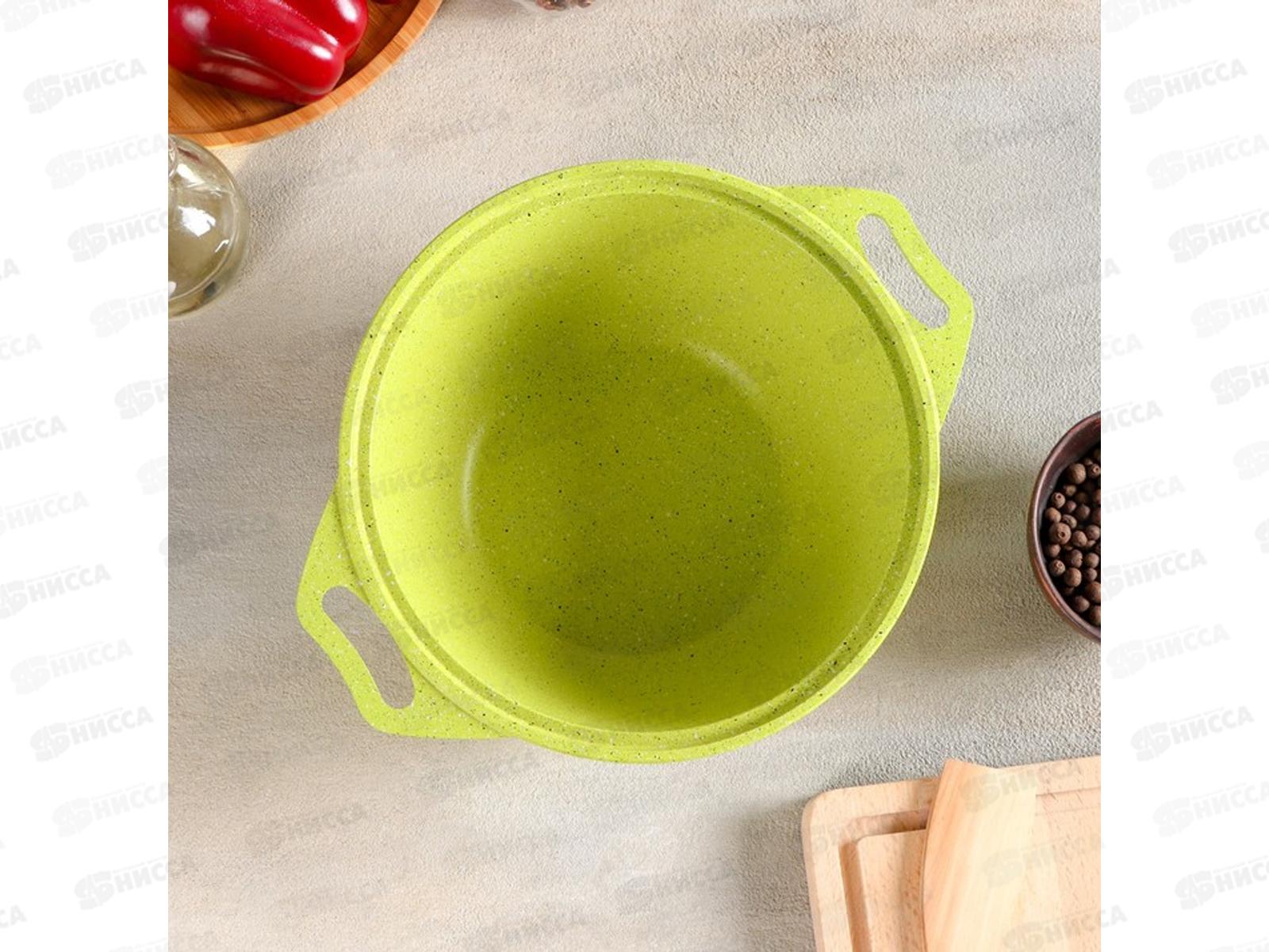 Кастрюля 2,0л Trendy style к21tsl Lime крышка стекло