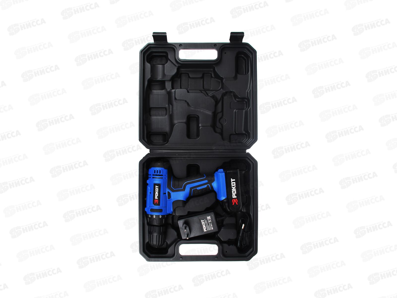 ДРЕЛЬ шуроповерт аккумуляторный ДША-14в РОКОТ 691-014  г