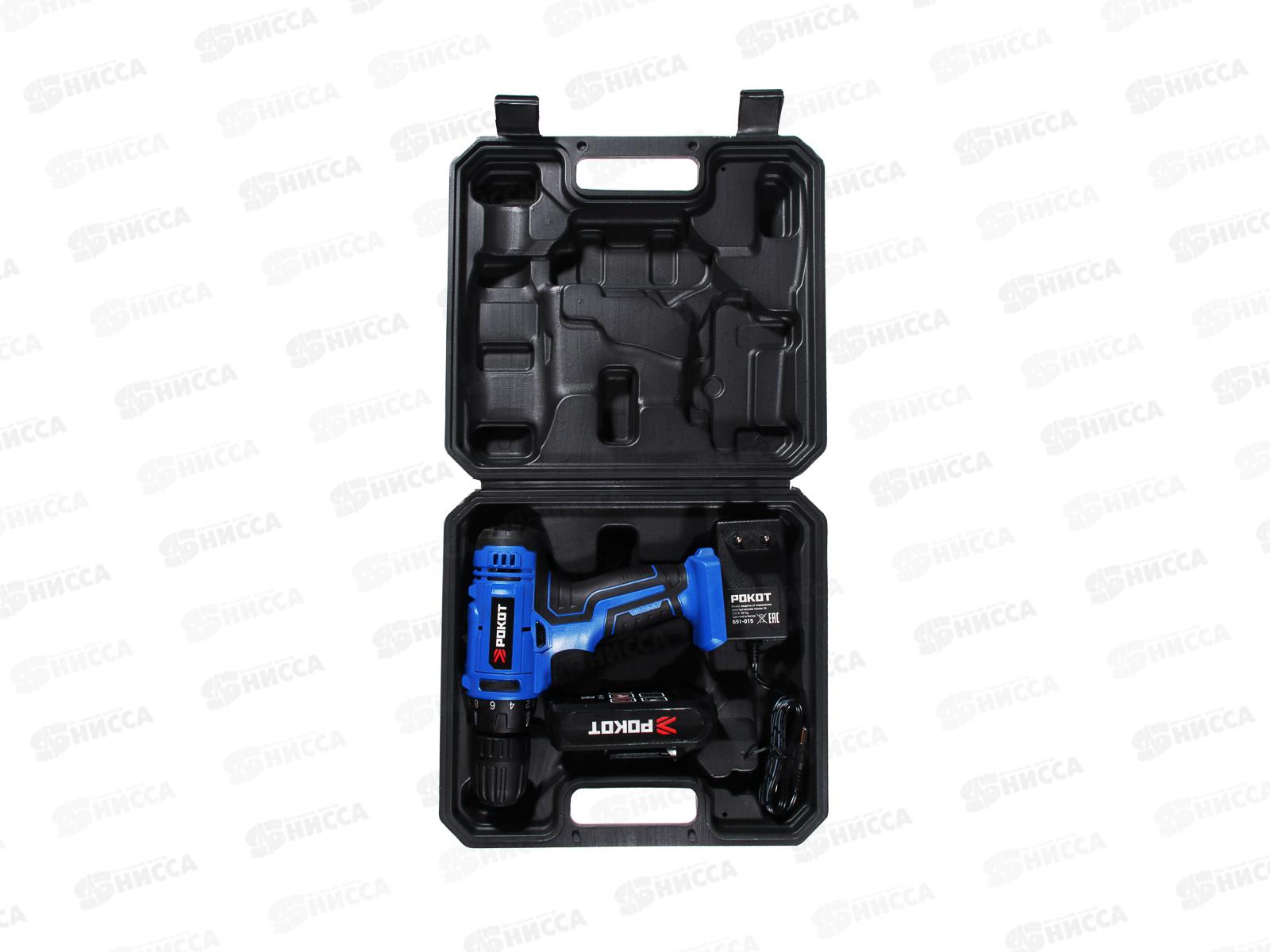 ДРЕЛЬ шуроповерт аккумуляторный ДША-18в РОКОТ 691-015  г