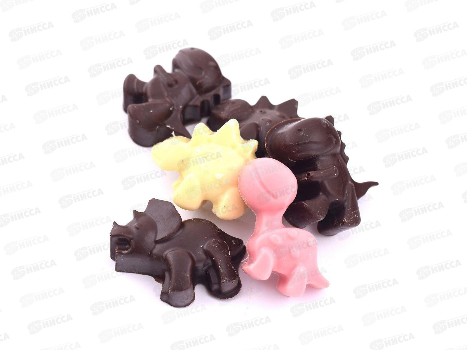 Форма для шоколадных конфет силиконовая Динозаврики VL80-325