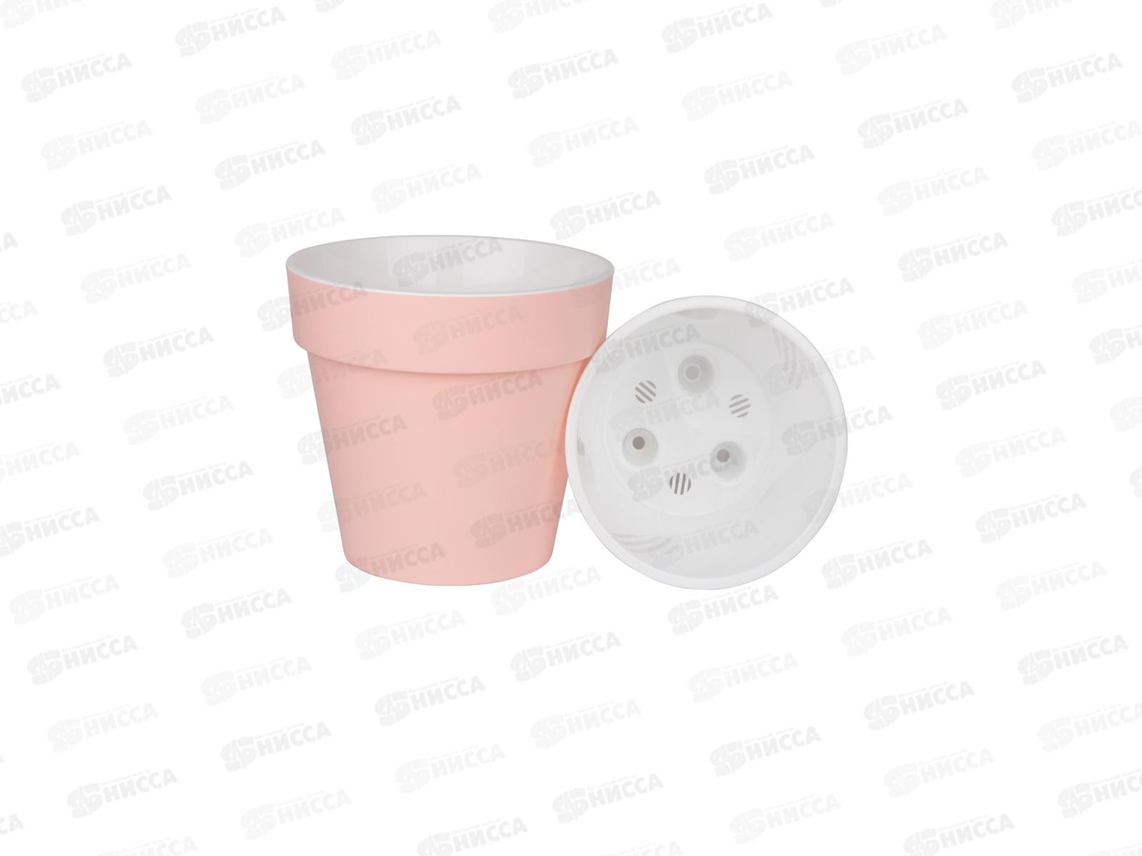 Горшок для цветов Протея 6л  Розовая пудра  *7