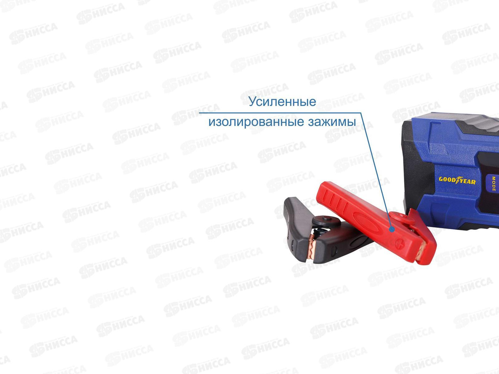 Зарядное устройство электронное Goodyear для свинцово-кислотных аккумуляторов CH-4A