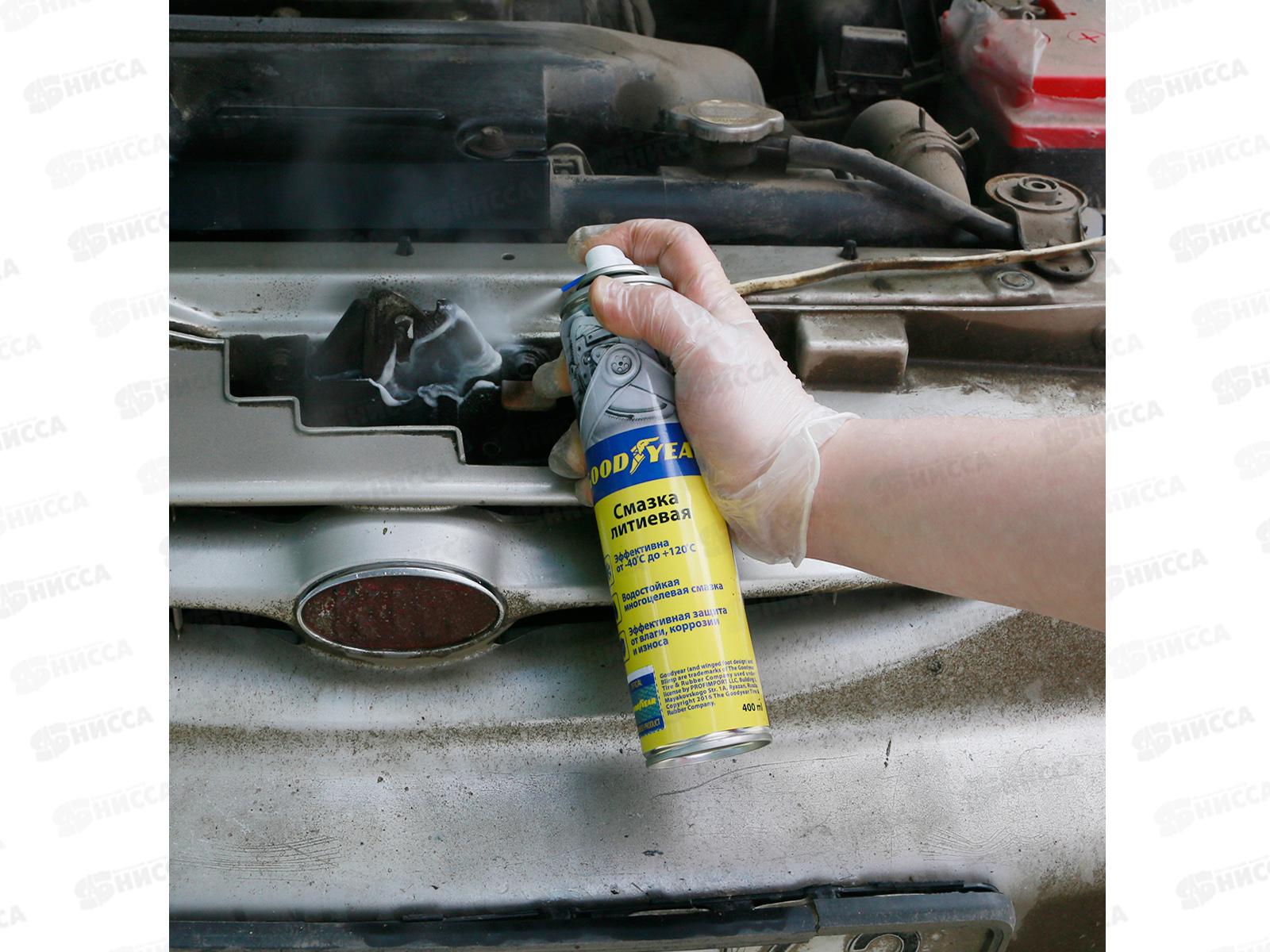 Смазка литиевая, аэрозоль 400 мл *20