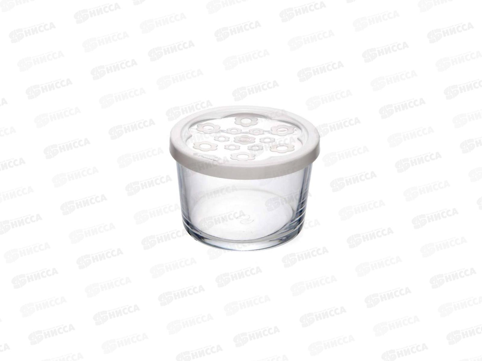 Набор банок Бейзик для хранения  220мл 3шт 98740B1(белый,желтый,фуксия) *6