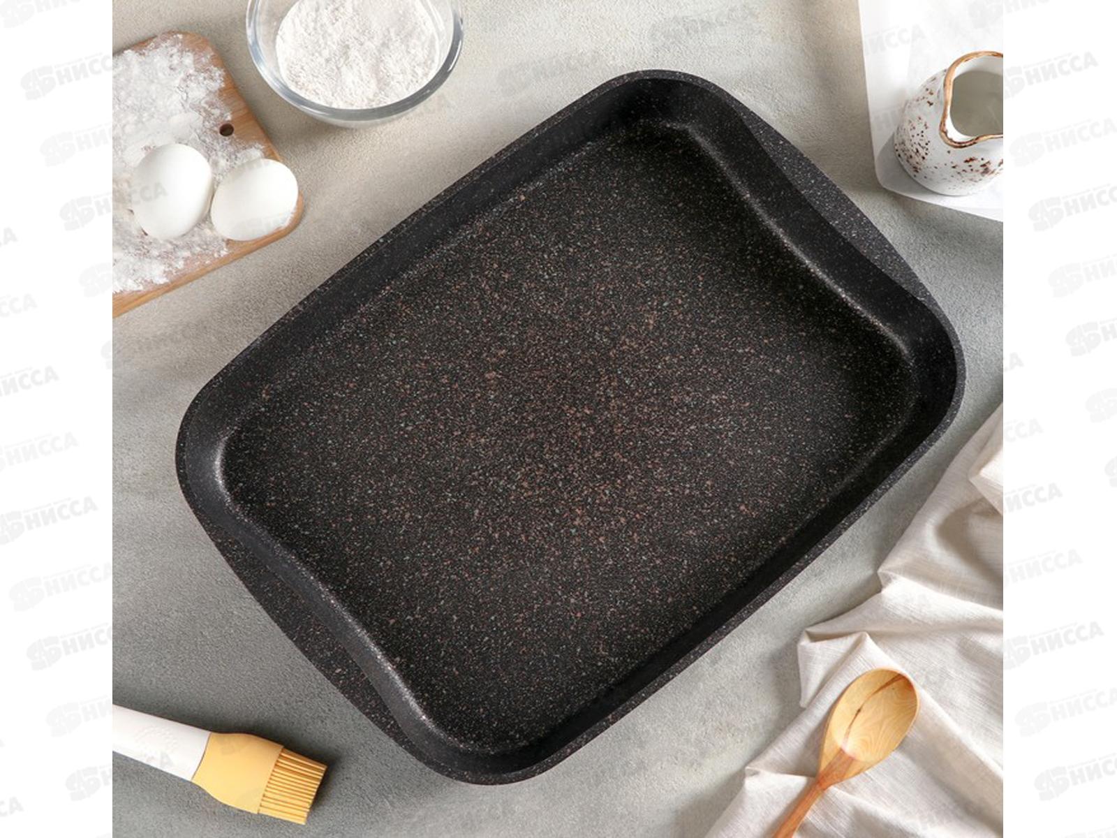 Противень 400*295*50 антипригарное покрытие Granit Ultra original пго03а