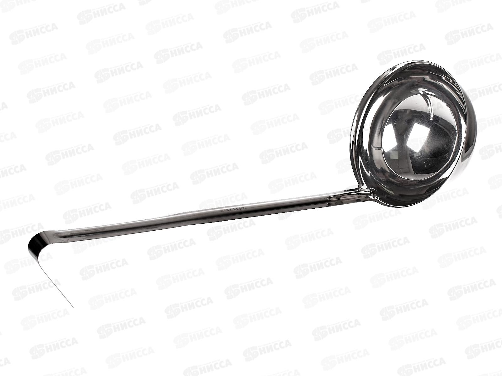 Половник сталь 500мл d-14см профессиональный цельнотянутый длинная ручка 35см 0051