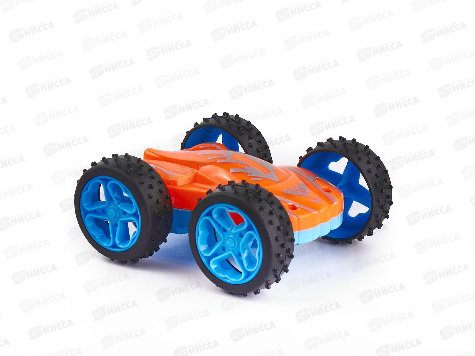 Машинка гонка 6400 перевертыш инерционная (039787)  Ж