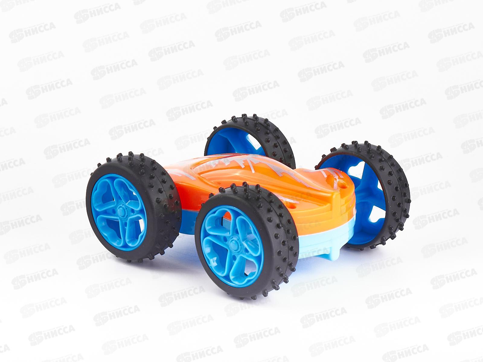 Машинка гонка 6400 перевертыш инерционная (039787)  Ж