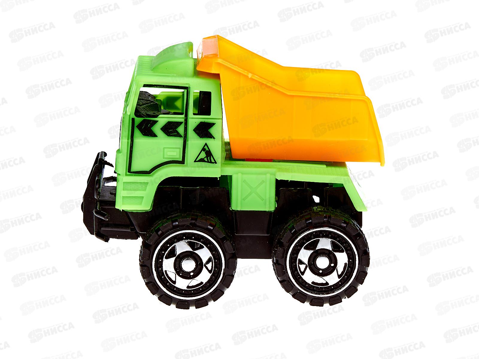 Машинка грузовик 2022 заводной пласт (046295)  Ж