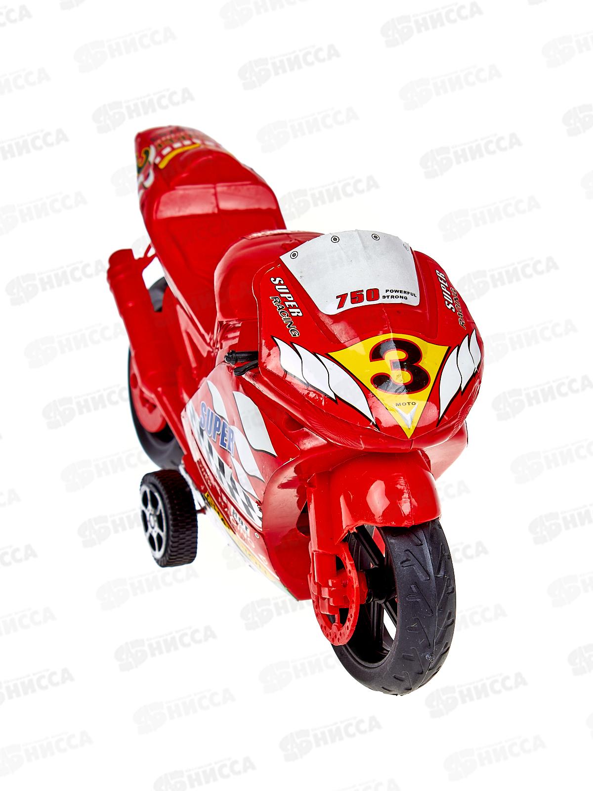 Мотоцикл 0753 инерционный пластиковый (039815)  Ж