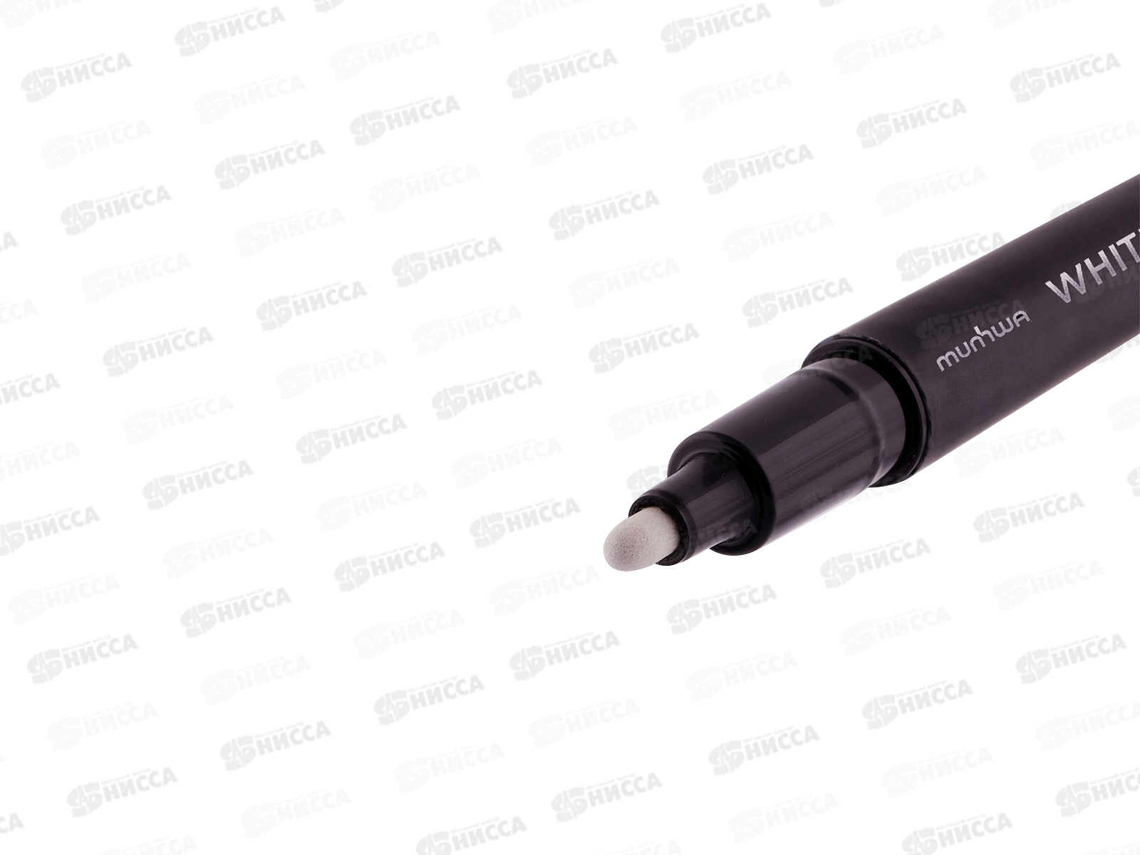 Маркер MunHwa перманентный белый 4 мм, WPMM-05 *12/144