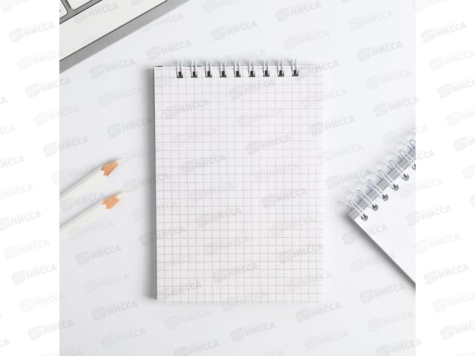 Блокнот 40л &quotС 8 марта розовый&quot на греб., А6, 5284801