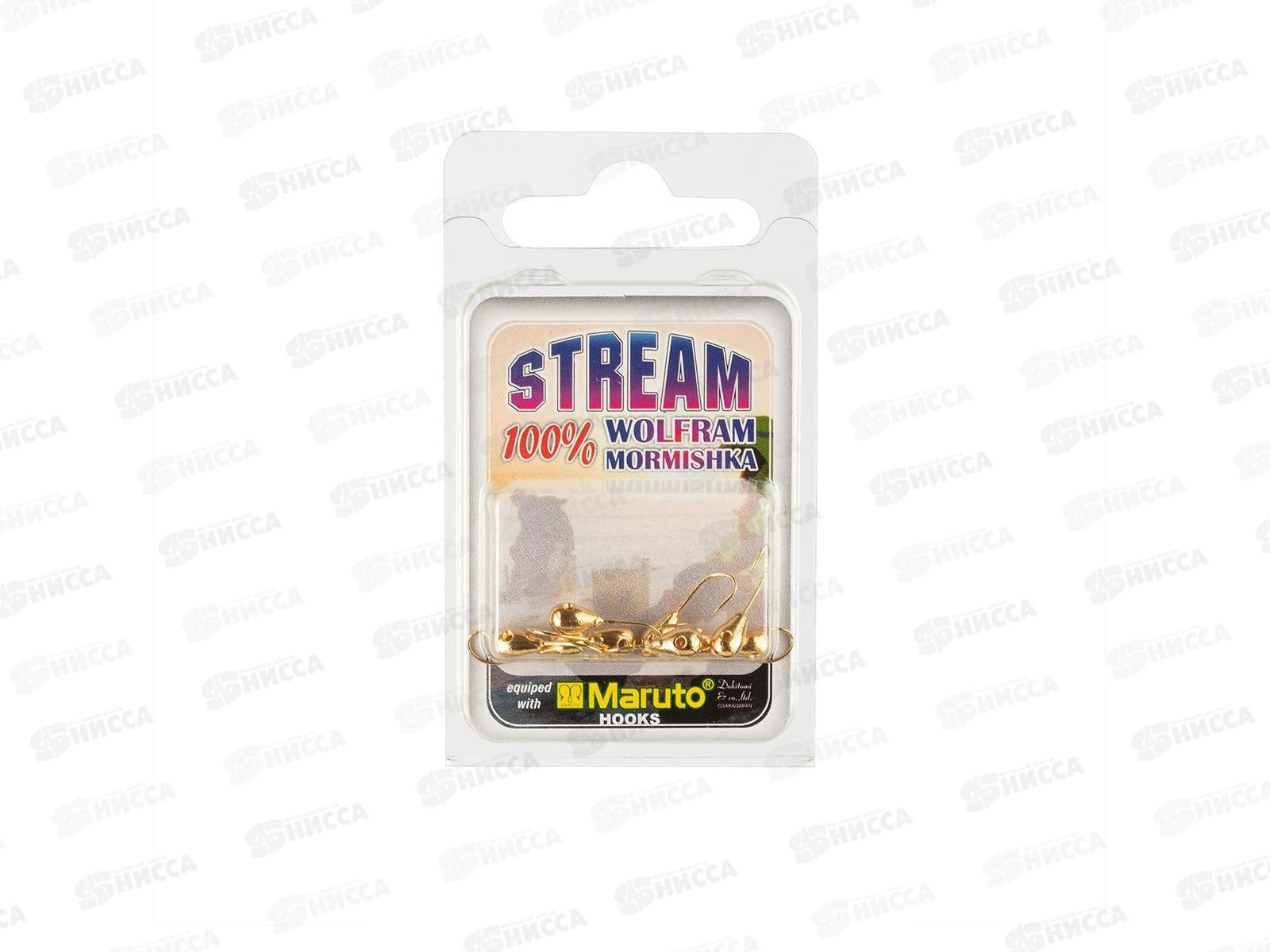 Мормышка вольф &quotКапля&quot отв 2мм 0,10г Go MW-1220-Go Helios 105084