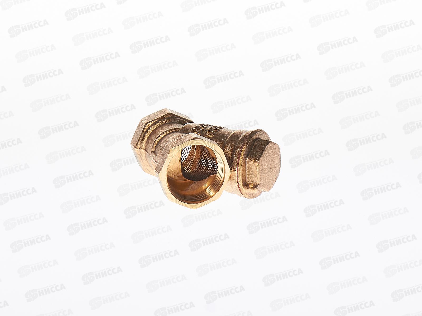 Фильтр косой  3/4&quot, латунный Эконом грубой очистки, Сантехмонтаж, RMS01 130