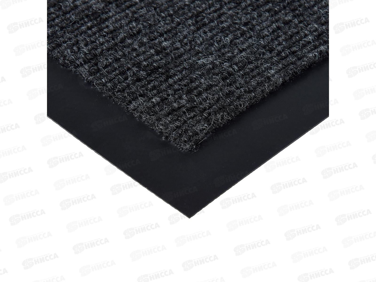 Коврик влаговпит.,ребрист &quotTrip&quot 40*60см &quotVORTEX&quot серый 24189  *15