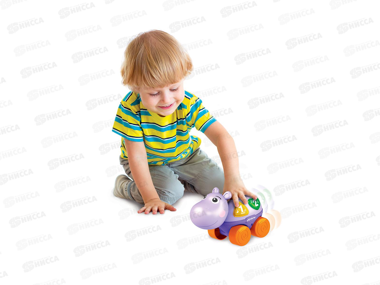 Бегемотик (Музыкальная каталочка) 4680019285153