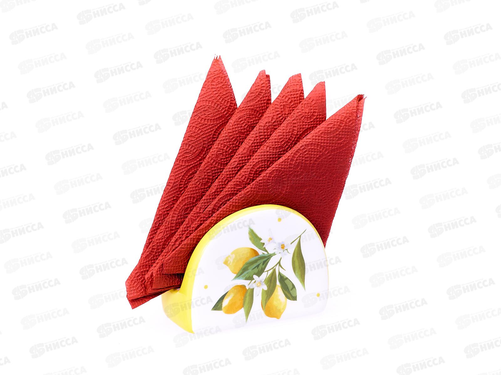 Салфетница &quotЛимоны&quot 9,5*4,5*7см, 2520851 подарочная упаковка *96