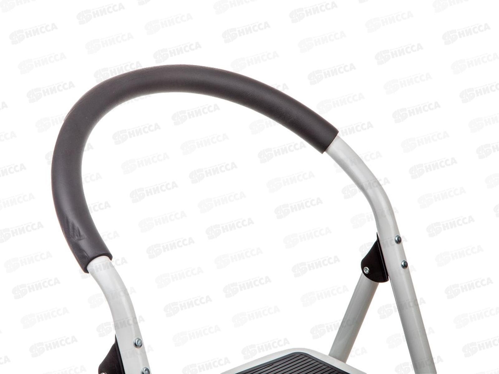 Стремянка стальная Сибирячка,  6 широких ступеней, 1.36м, Р4026F *2