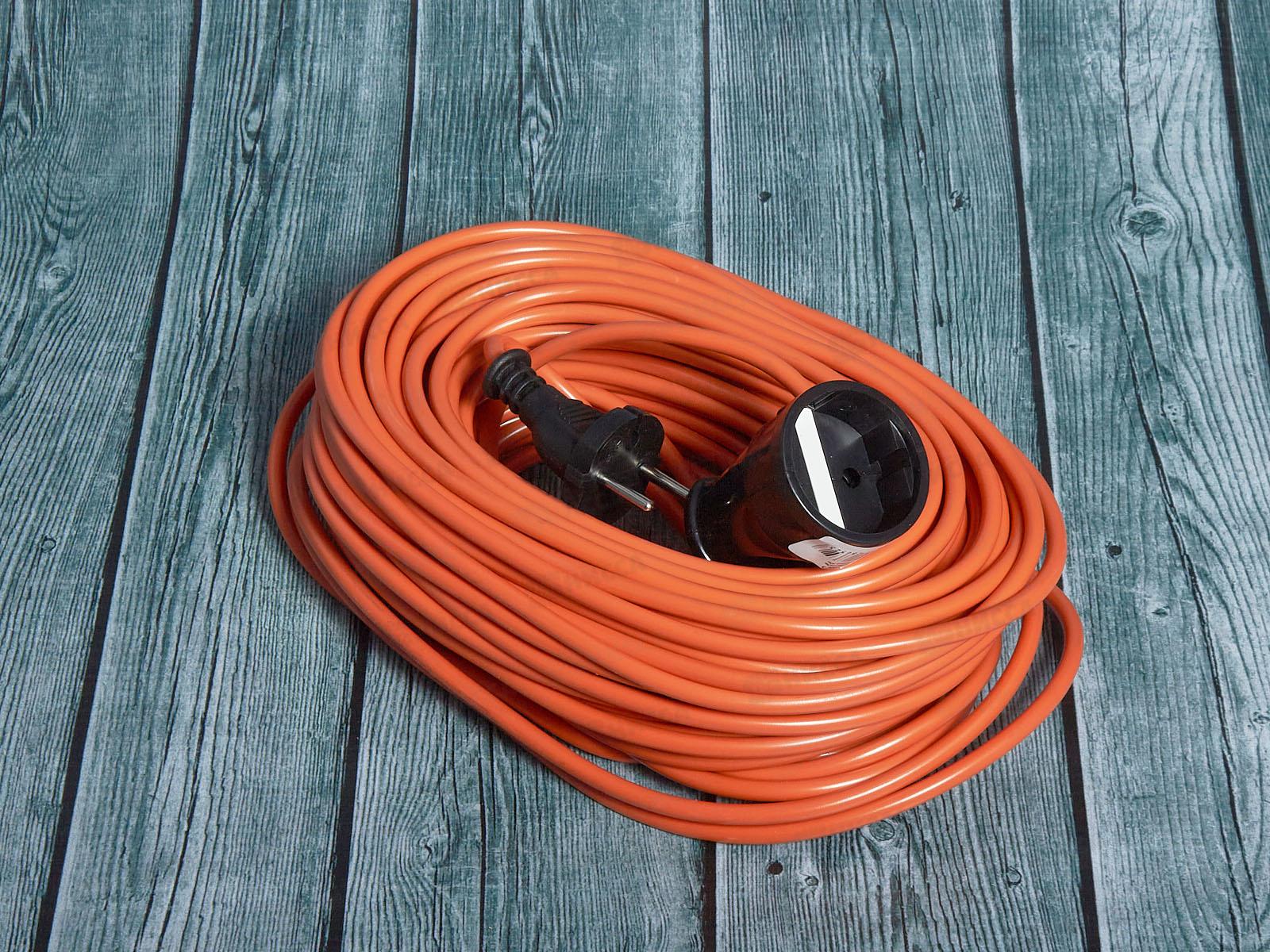 Удлинитель-шнур PEK 30м, 1гнездо, 1300Вт, 28652