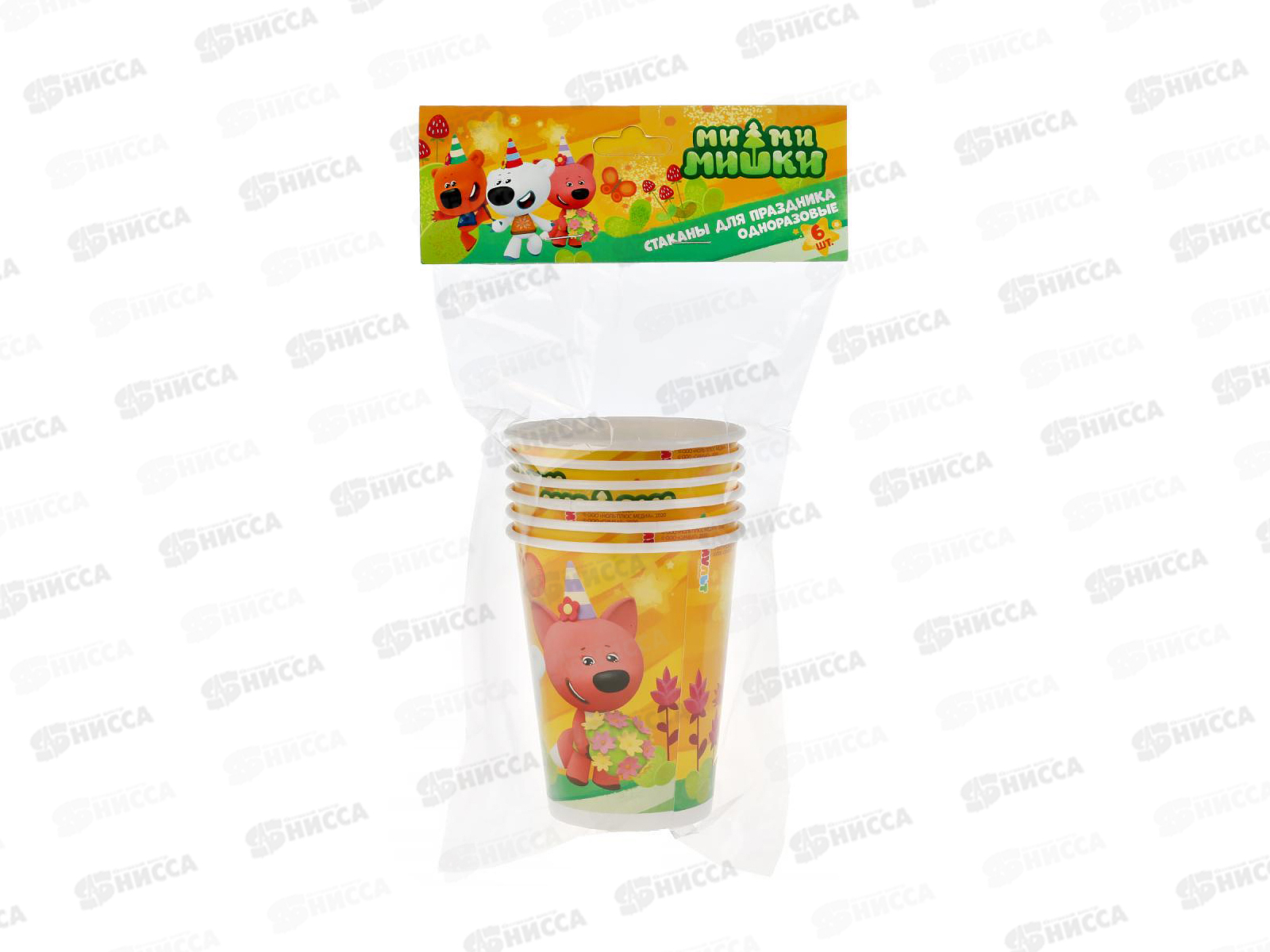 Стаканы бумажные, 6шт, Ми-Ми-Мишки СР-51978-MIMI &quotВеселый праздник&quot