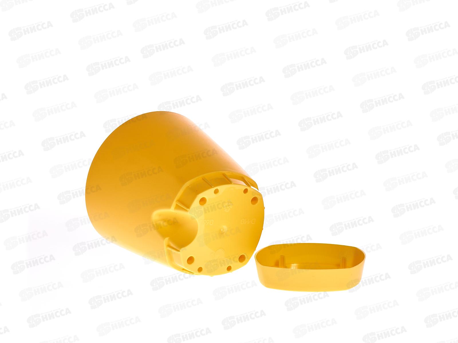 Горшок для цветов Амстердам прикорневой полив 0,65л Спелая груша ПЦ6198 *12